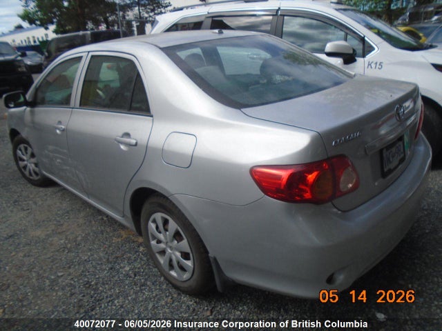 2009 Toyota Corolla S/le/xle მანქანა იყიდება აუქციონზე, vin: 2T1BU40E99C067330, აუქციონის ნომერი: 40072077