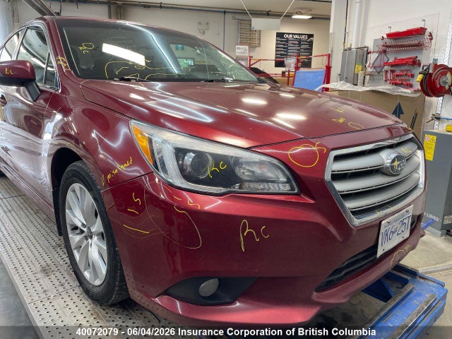 40072079 :رقم المزاد ، 4S3BNCD65F3064780 vin ، 2015 Subaru Legacy 2.5i Touring Package مزاد بيع