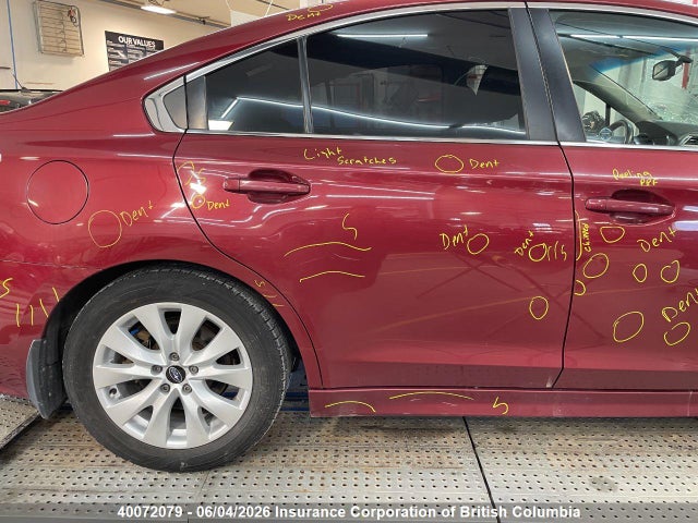 40072079 :رقم المزاد ، 4S3BNCD65F3064780 vin ، 2015 Subaru Legacy 2.5i Touring Package مزاد بيع