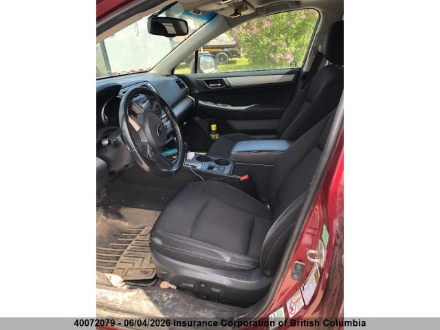 40072079 :رقم المزاد ، 4S3BNCD65F3064780 vin ، 2015 Subaru Legacy 2.5i Touring Package مزاد بيع