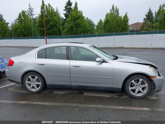 2004 Infiniti G35 მანქანა იყიდება აუქციონზე, vin: JNKCV51E04M112235, აუქციონის ნომერი: 40070357