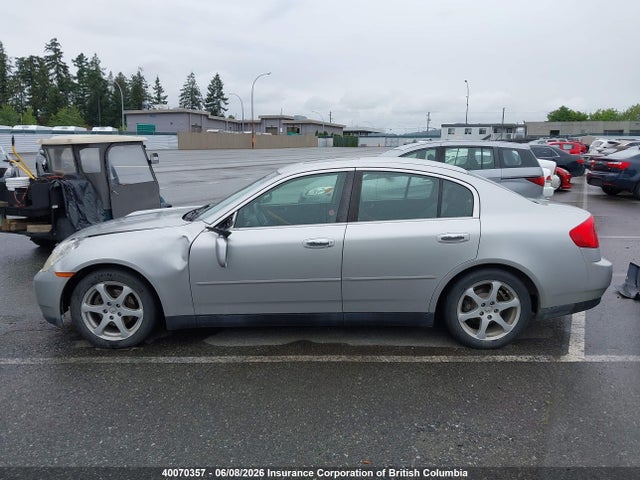 2004 Infiniti G35 მანქანა იყიდება აუქციონზე, vin: JNKCV51E04M112235, აუქციონის ნომერი: 40070357