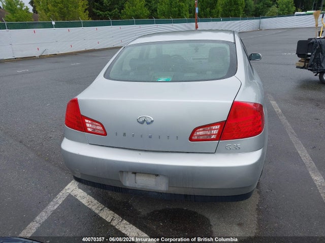 2004 Infiniti G35 მანქანა იყიდება აუქციონზე, vin: JNKCV51E04M112235, აუქციონის ნომერი: 40070357