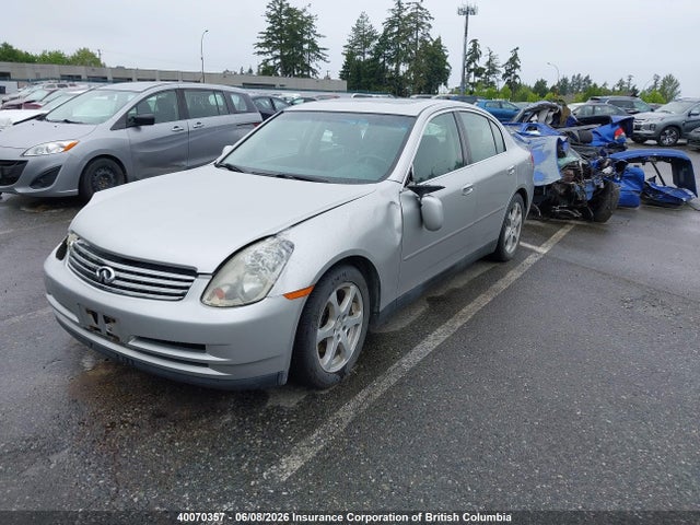 2004 Infiniti G35 მანქანა იყიდება აუქციონზე, vin: JNKCV51E04M112235, აუქციონის ნომერი: 40070357