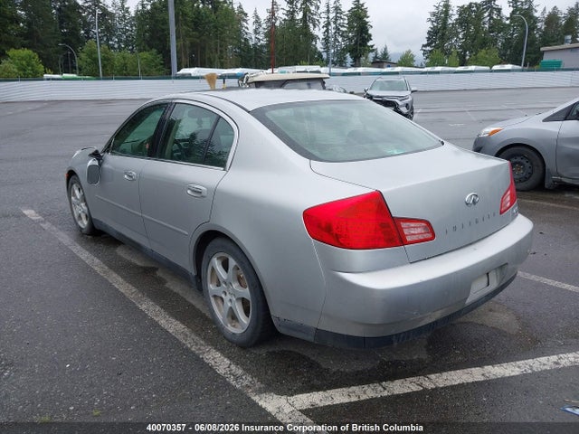 2004 Infiniti G35 მანქანა იყიდება აუქციონზე, vin: JNKCV51E04M112235, აუქციონის ნომერი: 40070357