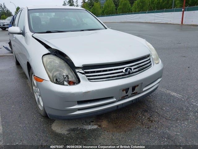 2004 Infiniti G35 მანქანა იყიდება აუქციონზე, vin: JNKCV51E04M112235, აუქციონის ნომერი: 40070357