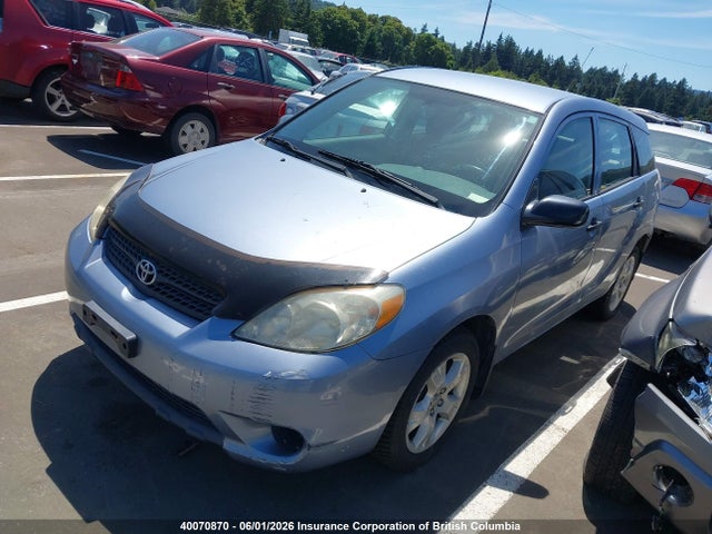 40070870 :رقم المزاد ، 2T1KR32E87C656715 vin ، 2007 Toyota Corolla Matrix Xr مزاد بيع