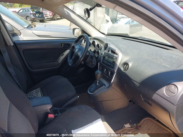 40070870 :رقم المزاد ، 2T1KR32E87C656715 vin ، 2007 Toyota Corolla Matrix Xr مزاد بيع