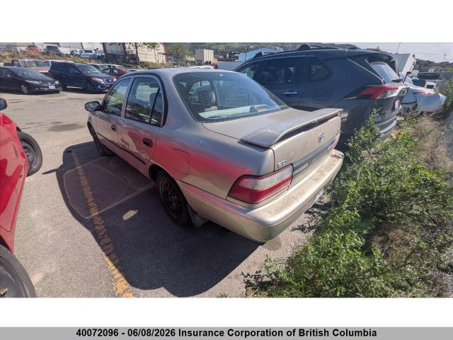 1996 Toyota Corolla მანქანა იყიდება აუქციონზე, vin: 2T1BA03E0TC122719, აუქციონის ნომერი: 40072096
