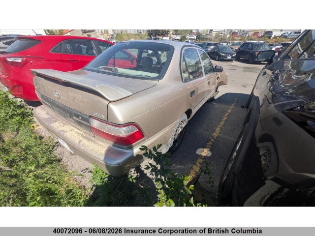 1996 Toyota Corolla მანქანა იყიდება აუქციონზე, vin: 2T1BA03E0TC122719, აუქციონის ნომერი: 40072096