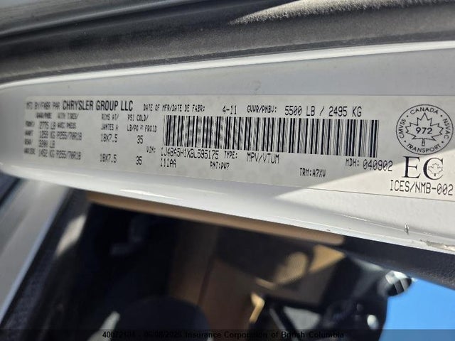 40072104 :رقم المزاد ، 1J4BA5H1XBL595175 vin ، 2011 Jeep Wrangler Unlimited Sahara مزاد بيع