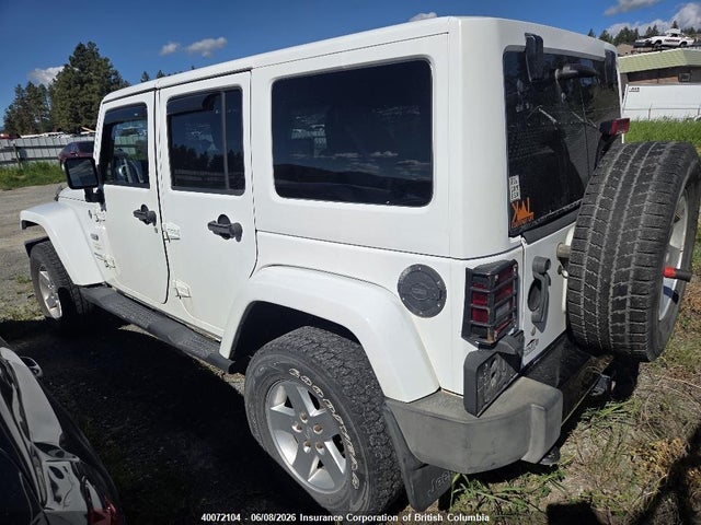 40072104 :رقم المزاد ، 1J4BA5H1XBL595175 vin ، 2011 Jeep Wrangler Unlimited Sahara مزاد بيع