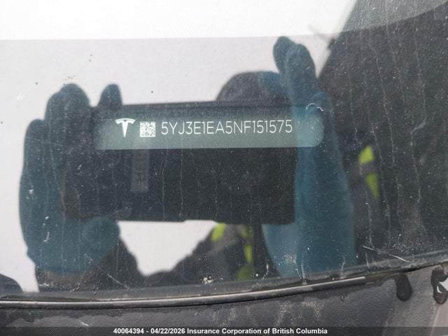 Tesla MODEL 3 2022 5YJ3E1EA5NF151575 Image 19