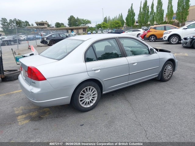 40072117 :رقم المزاد ، 2HHES36642H006554 vin ، 2002 Acura 1.7el Touring مزاد بيع