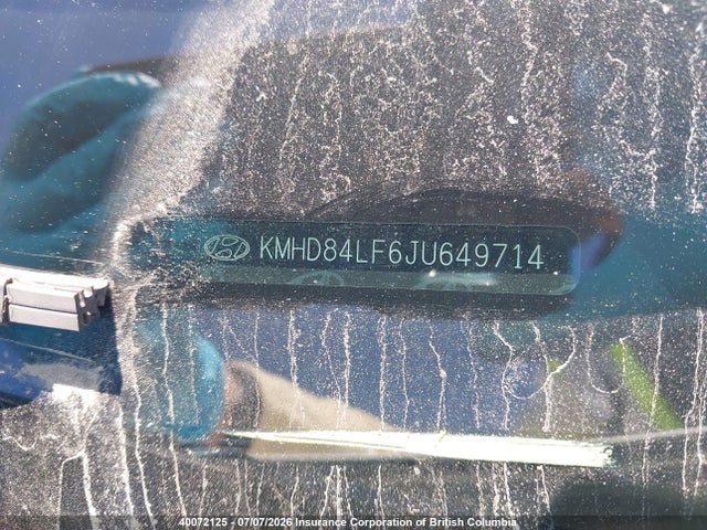 Aukcja sprzedaży 2018 Hyundai Elantra Sel/value/limited, vin: KMHD84LF6JU649714, numer aukcji: 40072125