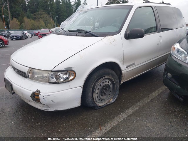 40039869 :رقم المزاد ، 4N2ZN1118WD812635 vin ، 1998 Nissan Quest Xe/gxe/gle مزاد بيع