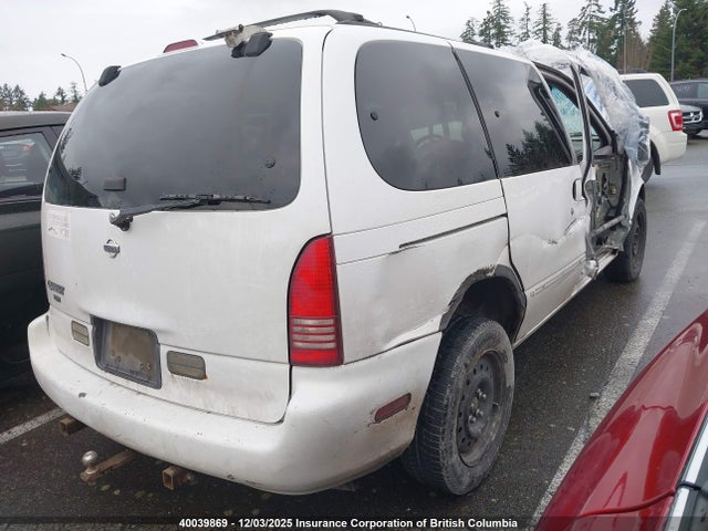 40039869 :رقم المزاد ، 4N2ZN1118WD812635 vin ، 1998 Nissan Quest Xe/gxe/gle مزاد بيع