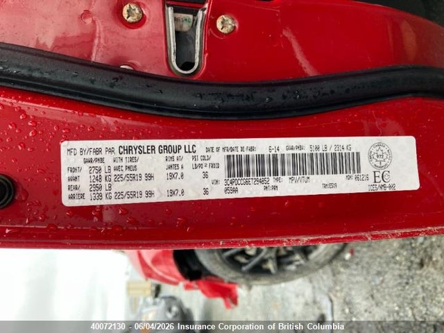 Dodge Journey Sxt 2014 3C4PDCCG6ET294852 Image 5