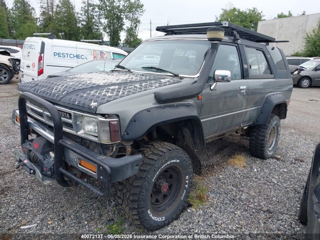 1989 Toyota 4runner Sr5 Premium მანქანა იყიდება აუქციონზე, vin: JT1W0RN6104002784, აუქციონის ნომერი: 40072137