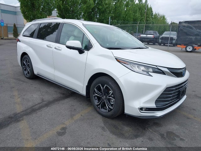 40072146 :رقم المزاد ، 5TDGSKFC5SS219655 vin ، 2025 Toyota Sienna Le/xse/limited/platinum مزاد بيع