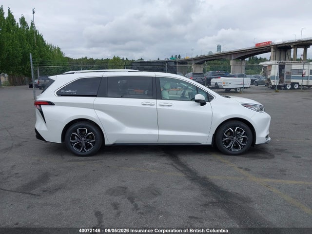 40072146 :رقم المزاد ، 5TDGSKFC5SS219655 vin ، 2025 Toyota Sienna Le/xse/limited/platinum مزاد بيع