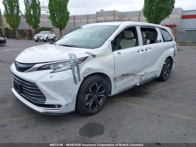 40072146 :رقم المزاد ، 5TDGSKFC5SS219655 vin ، 2025 Toyota Sienna Le/xse/limited/platinum مزاد بيع