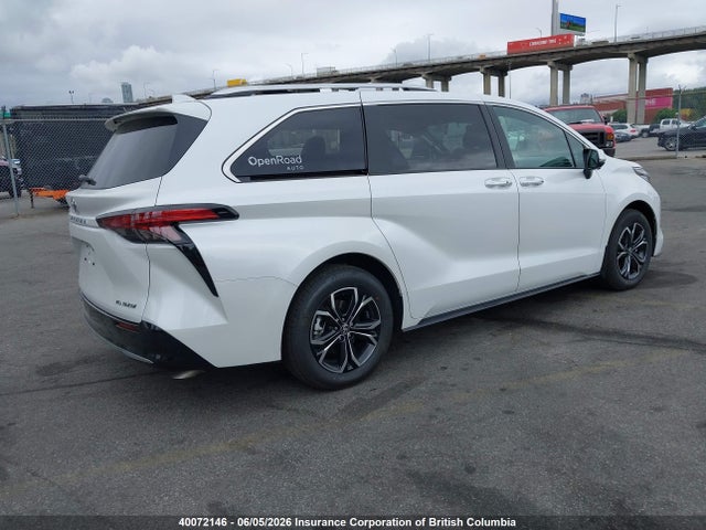 40072146 :رقم المزاد ، 5TDGSKFC5SS219655 vin ، 2025 Toyota Sienna Le/xse/limited/platinum مزاد بيع