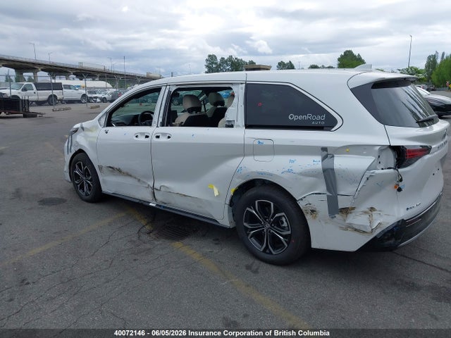 40072146 :رقم المزاد ، 5TDGSKFC5SS219655 vin ، 2025 Toyota Sienna Le/xse/limited/platinum مزاد بيع