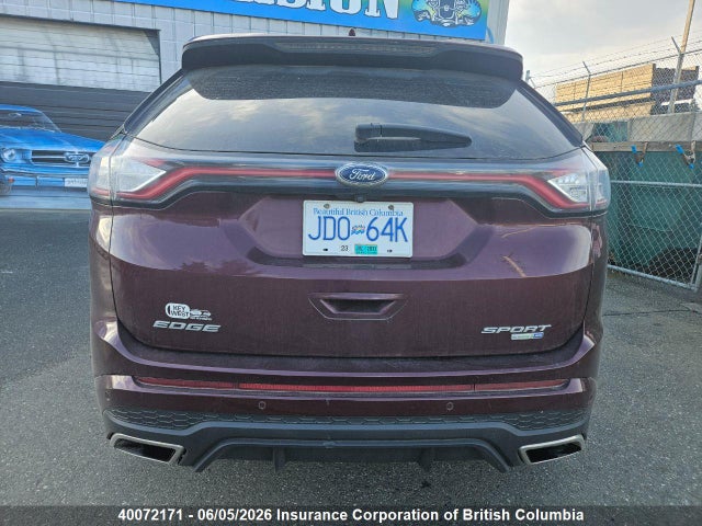 40072171 :رقم المزاد ، 2FMPK4AP8HBB64792 vin ، 2017 Ford Edge مزاد بيع
