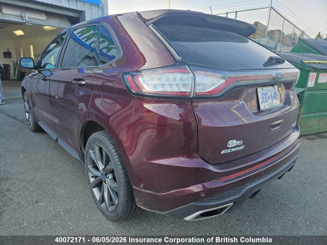 40072171 :رقم المزاد ، 2FMPK4AP8HBB64792 vin ، 2017 Ford Edge مزاد بيع