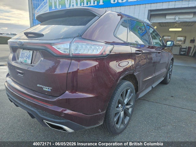 40072171 :رقم المزاد ، 2FMPK4AP8HBB64792 vin ، 2017 Ford Edge مزاد بيع