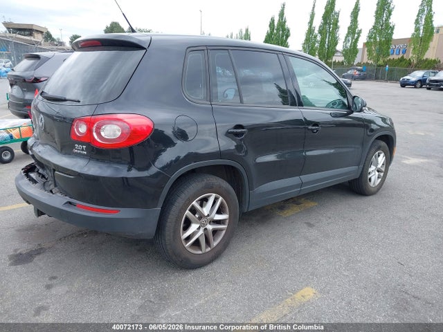 2010 Volkswagen Tiguan Se/sel მანქანა იყიდება აუქციონზე, vin: WVGBV7AX8AW520326, აუქციონის ნომერი: 40072173