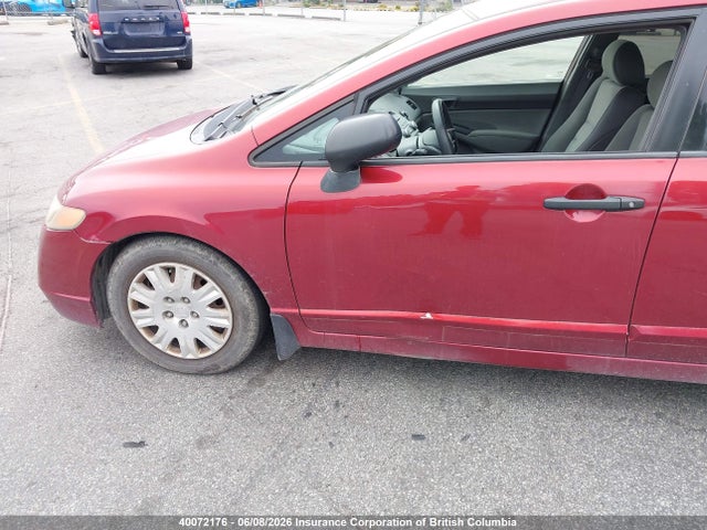 2006 Honda Civic მანქანა იყიდება აუქციონზე, vin: 2HGFA16316H001274, აუქციონის ნომერი: 40072176