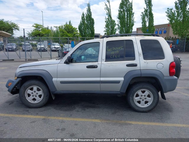 Aukcja sprzedaży 2005 Jeep Liberty Sport, vin: 1J4GL48K45W527511, numer aukcji: 40072185