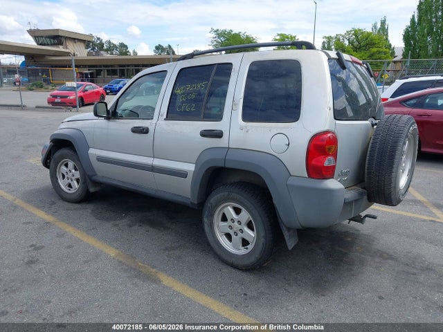 Aukcja sprzedaży 2005 Jeep Liberty Sport, vin: 1J4GL48K45W527511, numer aukcji: 40072185