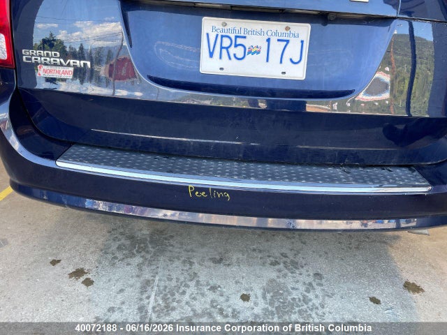 Продаж на аукціоні авто 2014 Dodge Grand Caravan Se, vin: 2C4RDGBG8ER289978, номер лоту: 40072188