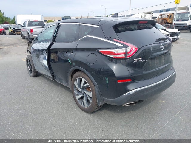 Продаж на аукціоні авто 2017 Nissan Murano Platinum/sl/sv, vin: 5N1AZ2MH0HN118355, номер лоту: 40072190
