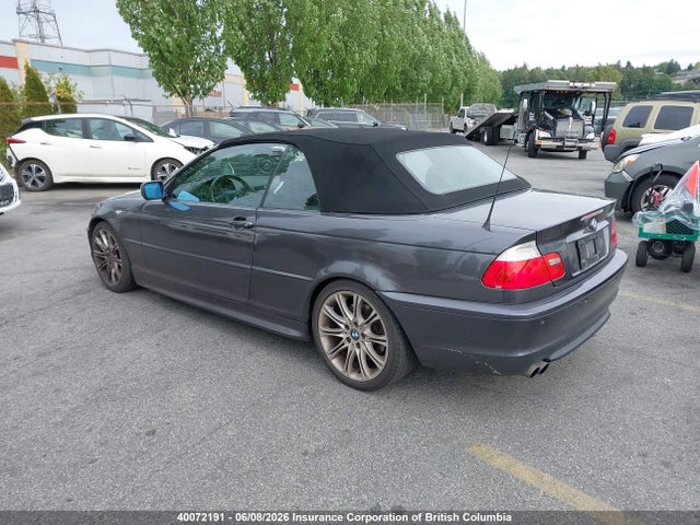 2006 Bmw 330ci მანქანა იყიდება აუქციონზე, vin: WBABW53466PZ40299, აუქციონის ნომერი: 40072191