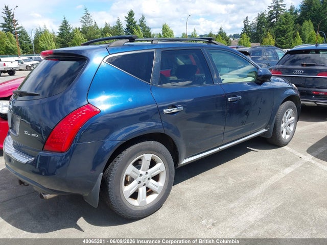 Aukcja sprzedaży 2007 Nissan Murano Sl/se/s, vin: JN8AZ08W77W658364, numer aukcji: 40065201