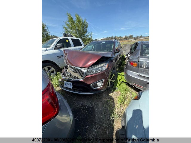 40072200 :رقم المزاد ، 5XYPHDA56GG152555 vin ، 2016 Kia Sorento Ex مزاد بيع