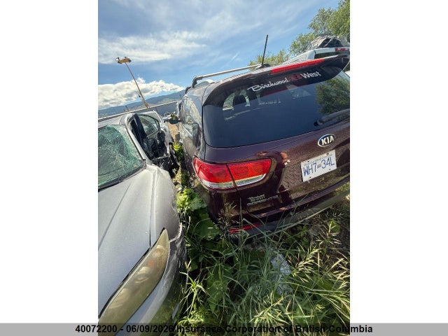 40072200 :رقم المزاد ، 5XYPHDA56GG152555 vin ، 2016 Kia Sorento Ex مزاد بيع