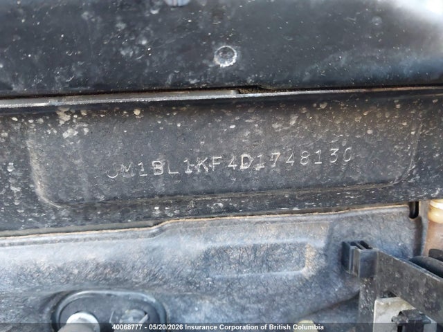 Aukcja sprzedaży 2013 Mazda 3 I, vin: JM1BL1KF4D1748130, numer aukcji: 40068777