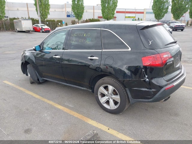 40072210 :رقم المزاد ، 2HNYD2H63AH004871 vin ، 2010 Acura Mdx مزاد بيع