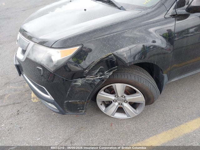 40072210 :رقم المزاد ، 2HNYD2H63AH004871 vin ، 2010 Acura Mdx مزاد بيع
