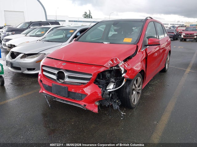 Aukcja sprzedaży 2018 Mercedes-benz B 250 4matic, vin: WDDMH4GB8JJ468102, numer aukcji: 40072211