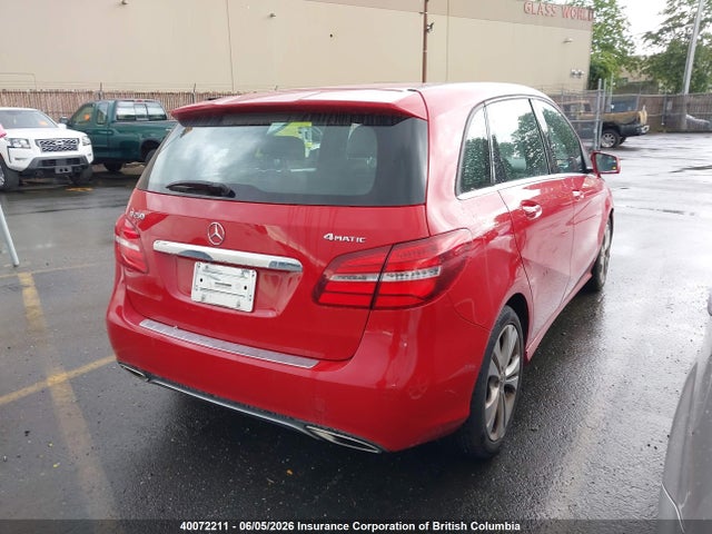 Aukcja sprzedaży 2018 Mercedes-benz B 250 4matic, vin: WDDMH4GB8JJ468102, numer aukcji: 40072211