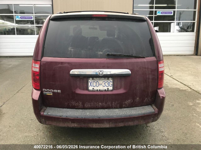 2009 Dodge Grand Caravan Se მანქანა იყიდება აუქციონზე, vin: 2D8HN44E89R509971, აუქციონის ნომერი: 40072216