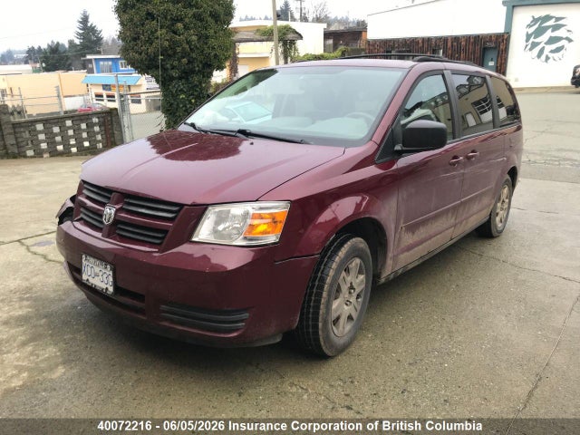 2009 Dodge Grand Caravan Se მანქანა იყიდება აუქციონზე, vin: 2D8HN44E89R509971, აუქციონის ნომერი: 40072216