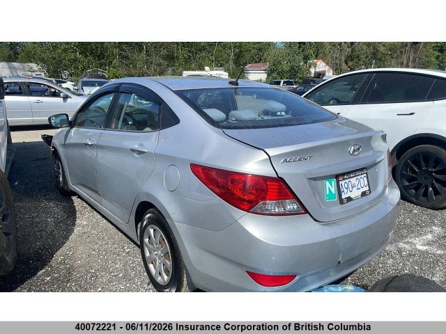 2012 Hyundai Accent Gls/gs მანქანა იყიდება აუქციონზე, vin: KMHCT4AE6CU110582, აუქციონის ნომერი: 40072221
