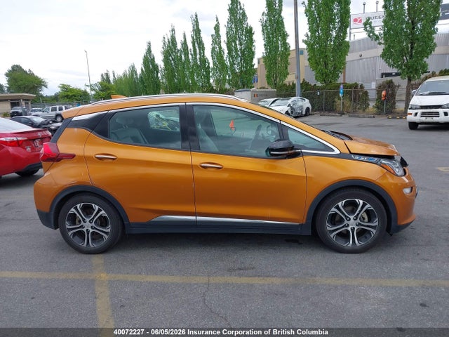 2017 Chevrolet Bolt Ev Premier მანქანა იყიდება აუქციონზე, vin: 1G1FX6S04H4147537, აუქციონის ნომერი: 40072227
